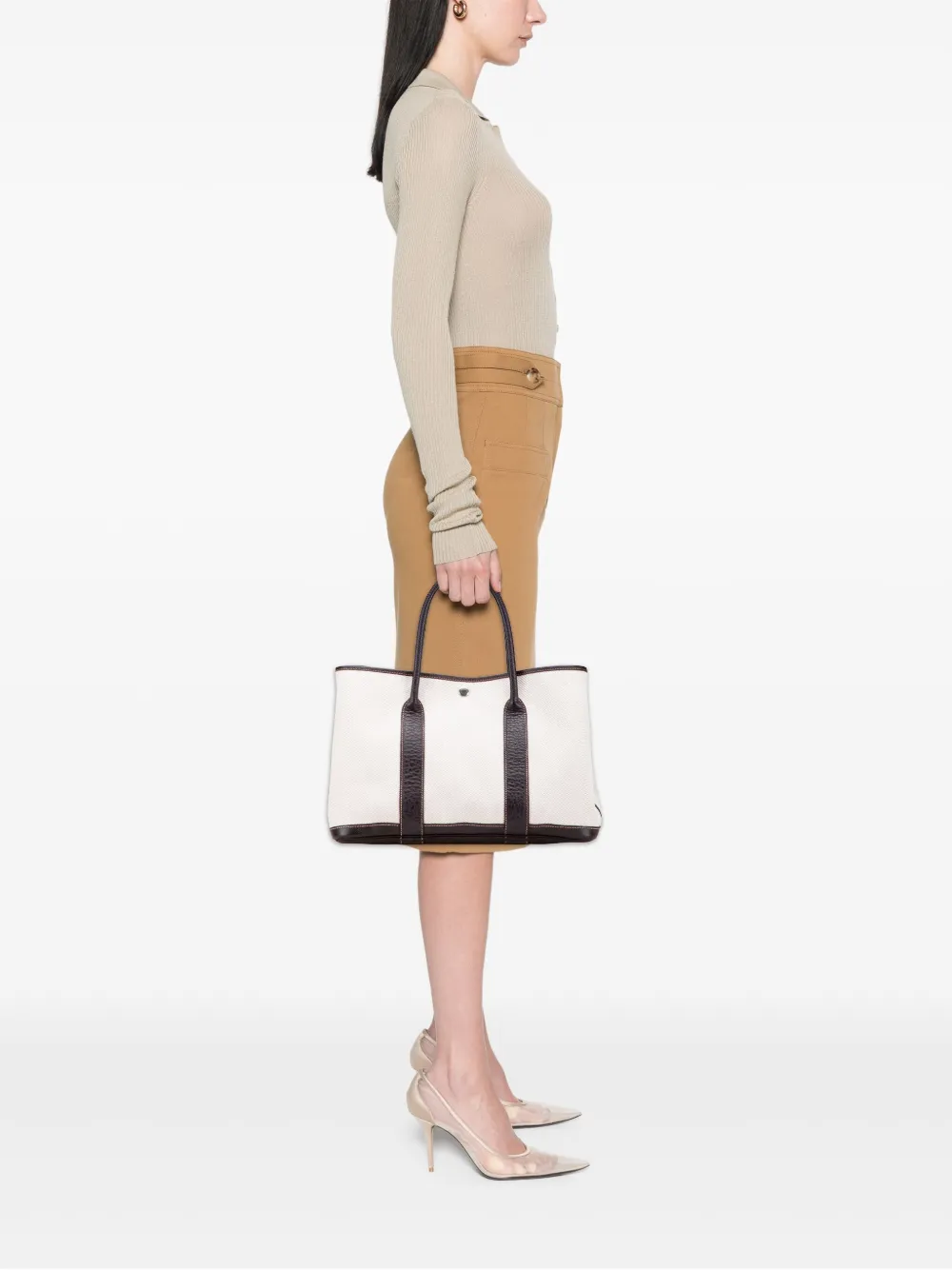 Hermès Pre-Owned شنطة عملية 'توال آند نيغوندا غاردن بارتي 36' 2003 | كلاسيكيات | Image 2
