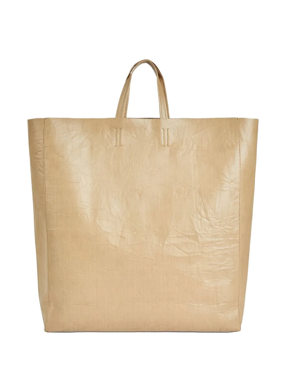 Kenzo Paper leren shopper Beige
