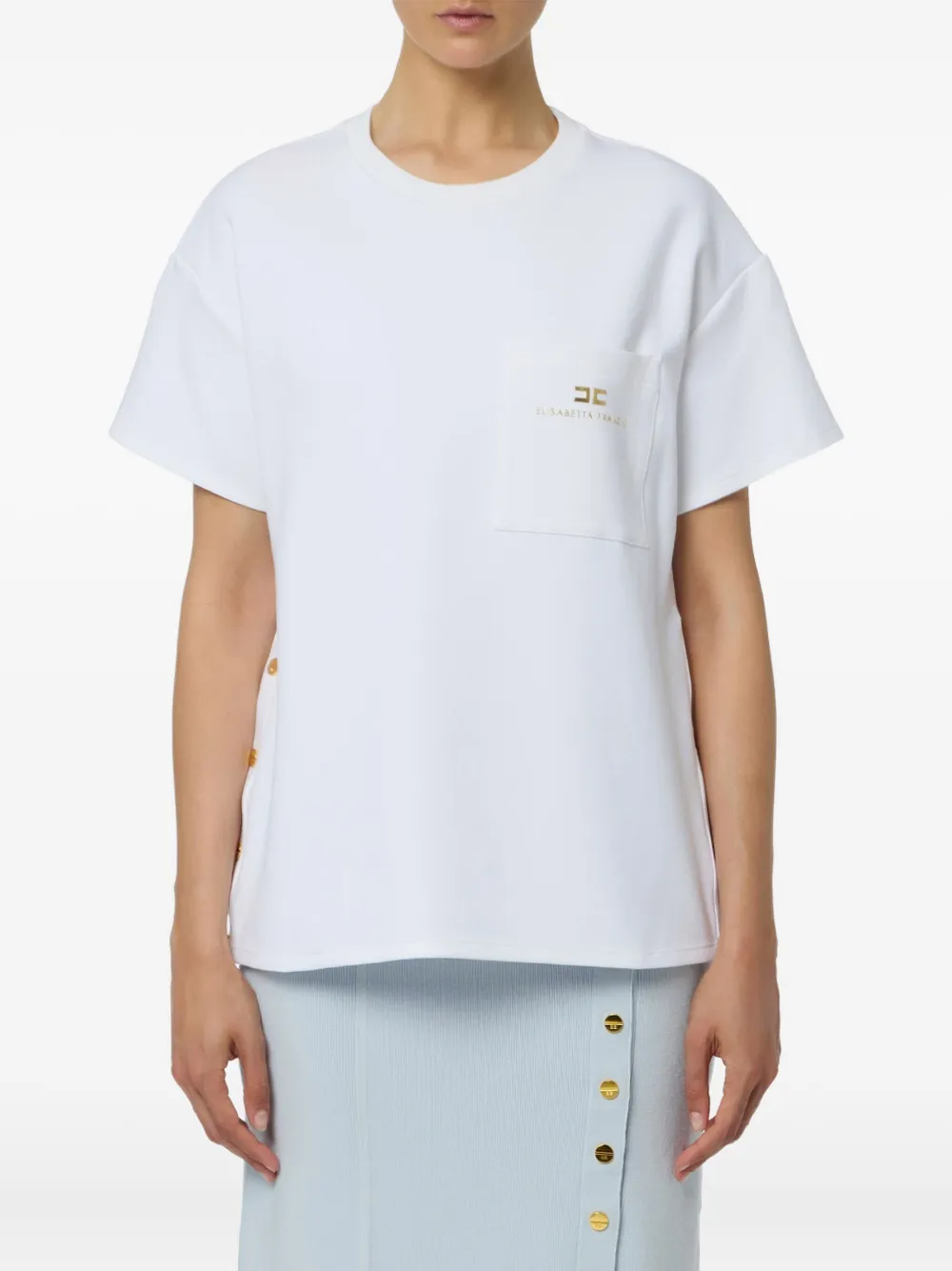 Elisabetta Franchi t-shirt à poche poitrine | T-shirts & jerseys | Image 2