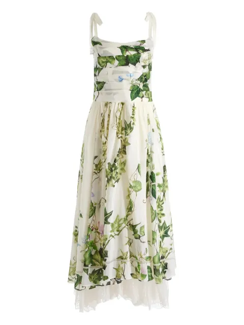 alice + olivia Haven floral midi dress