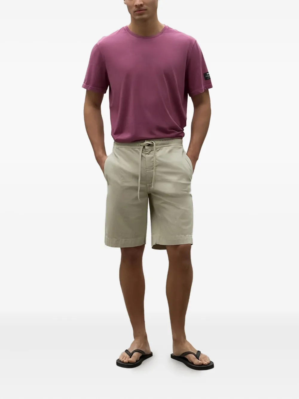 Ecoalf drawstring shorts - Beige