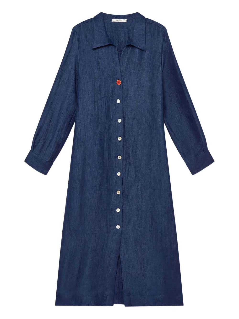 MALIPARMI buttoned midi dress | Blue | Image 1
