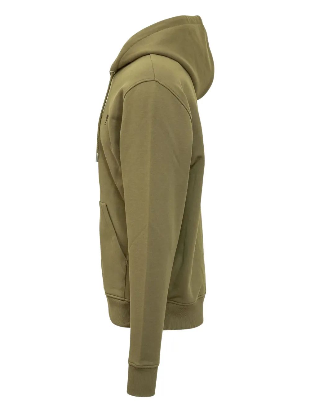 Ami Alexandre Mattiussi Ami De Coeur Hoodie In Green