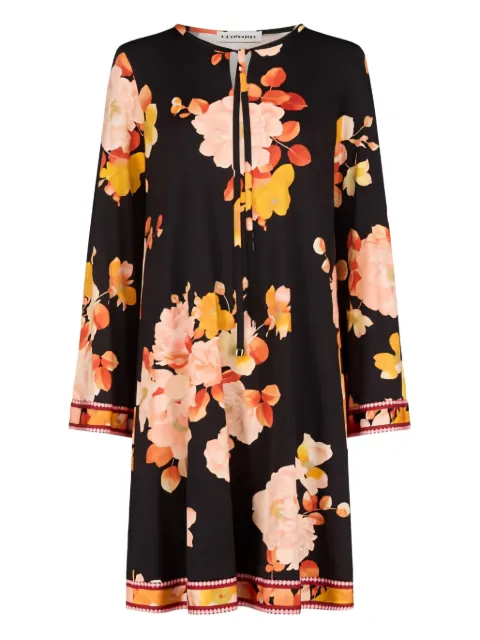 Leonard Gavotsk floral mini dress