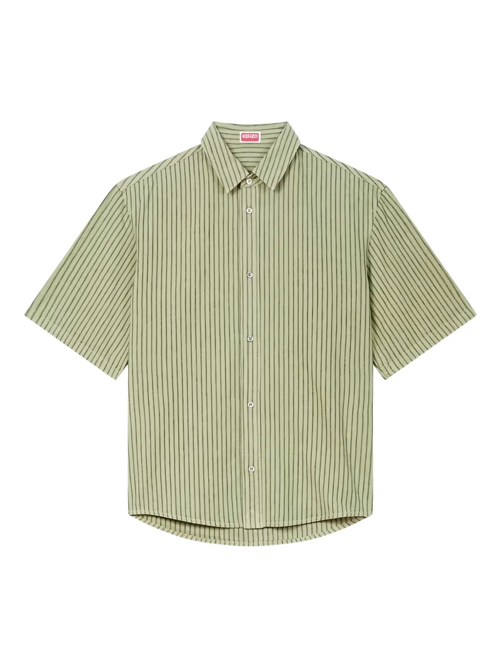 Kenzo camisa Coast Lines | verde | Image 1