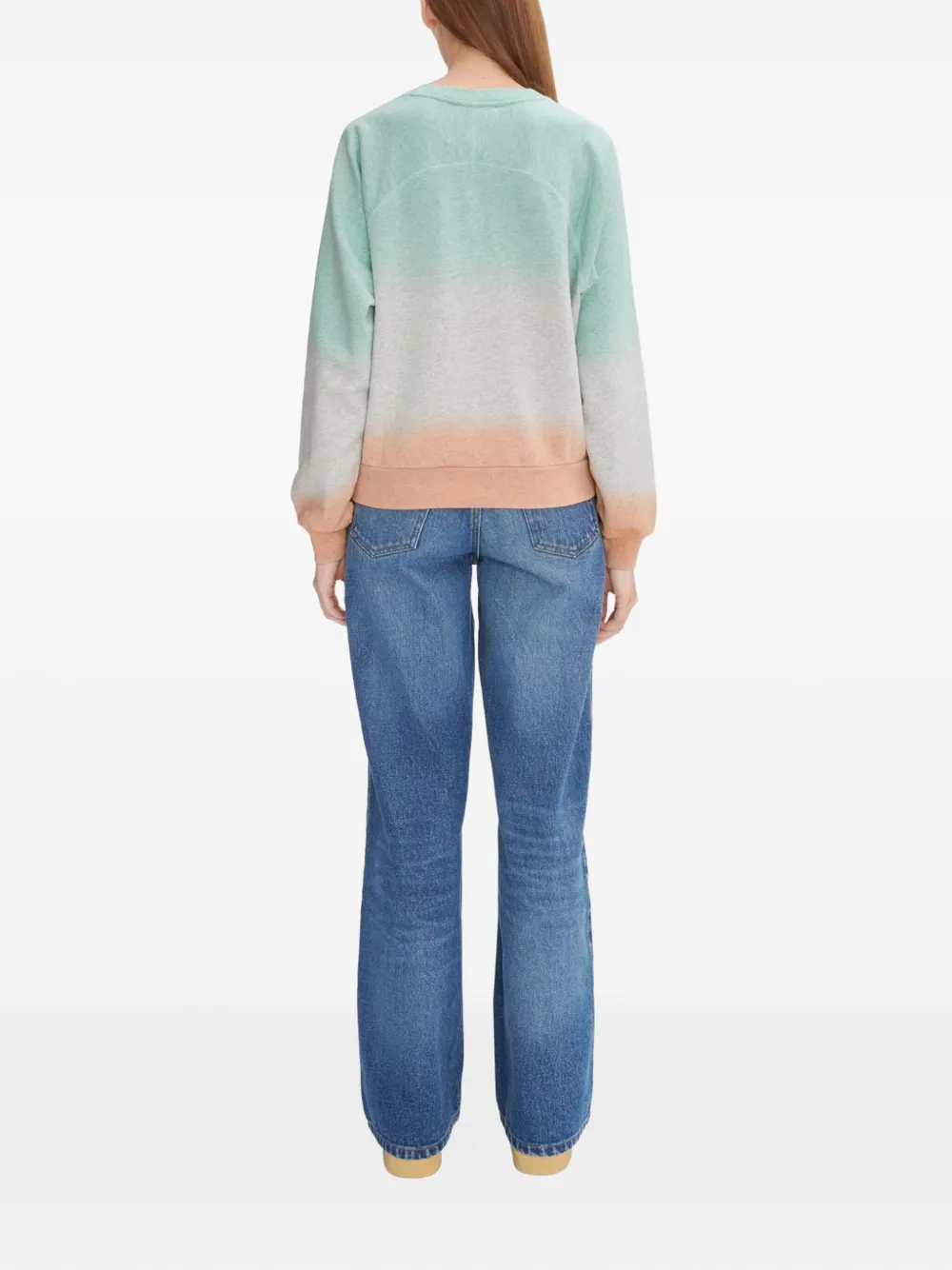 A.P.C. Stone Dip Dye sweatshirt - Blauw