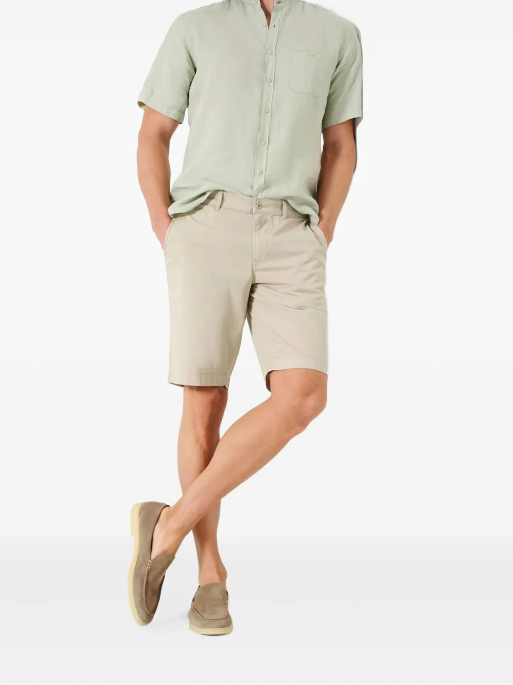 BRAX Bari shorts | Khaki Shorts | Image 2