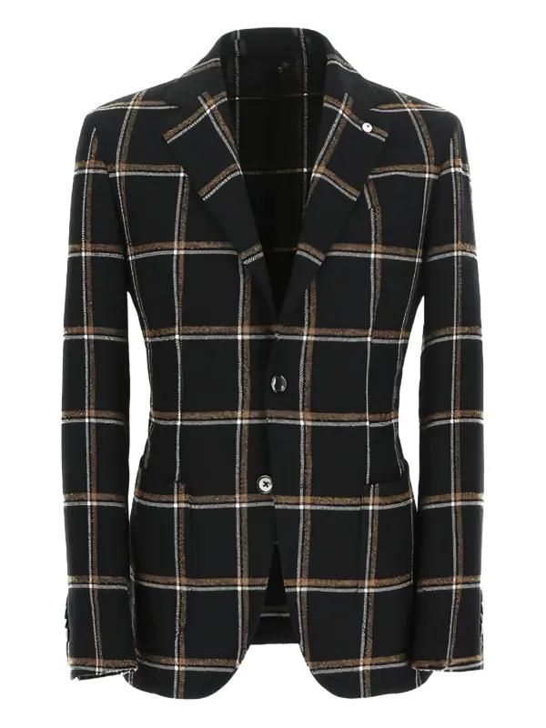 L.B.M. 1911 ブラックウォッチ ウール ジャケット 46 L.B.M. 1911