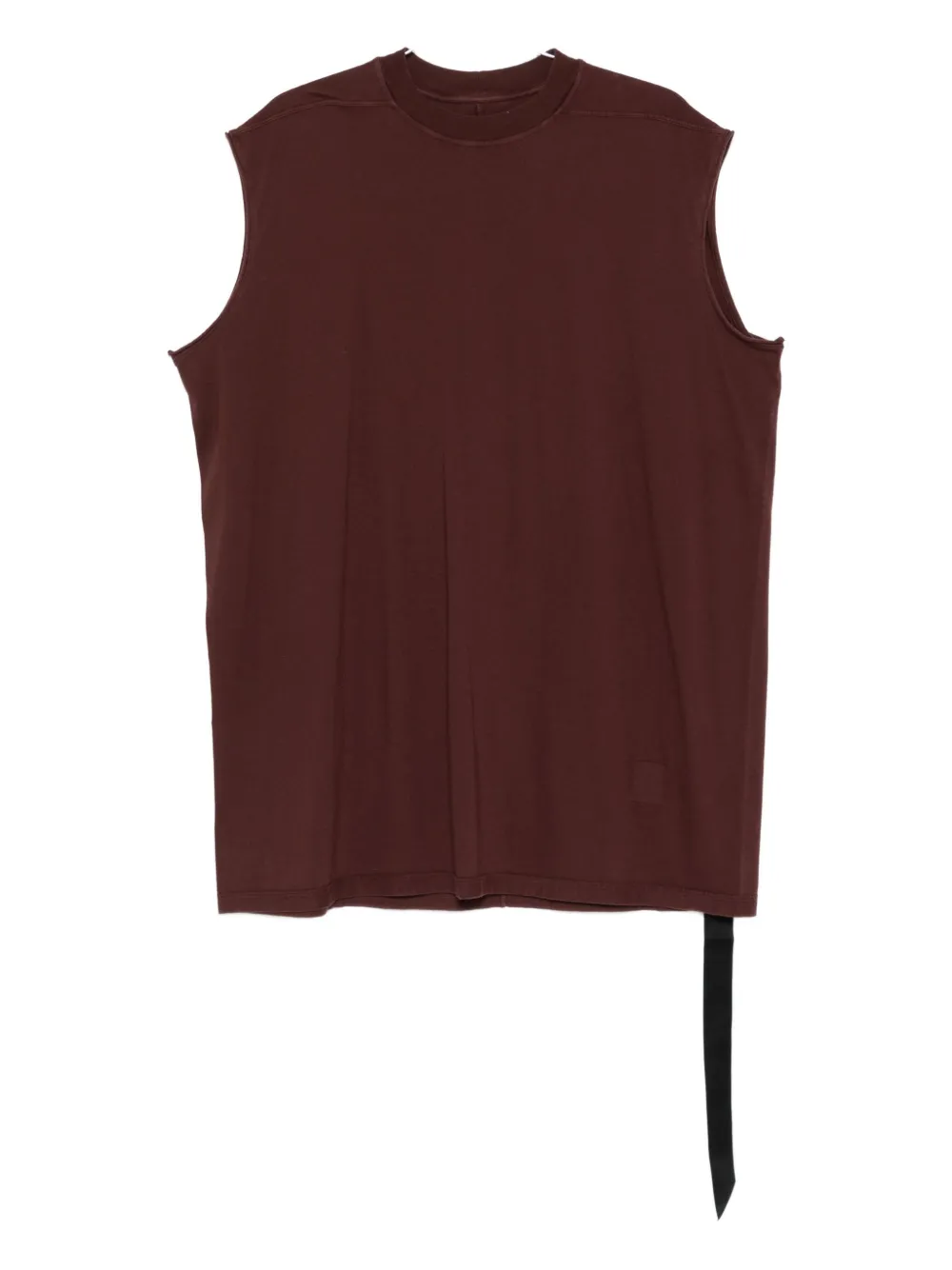 Rick Owens Drkshdw Sleeveless Tank Top In Brown