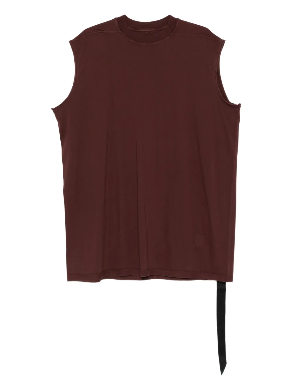 Rick Owens DRKSHDW camiseta con cuello redondo | marrón | Image 1