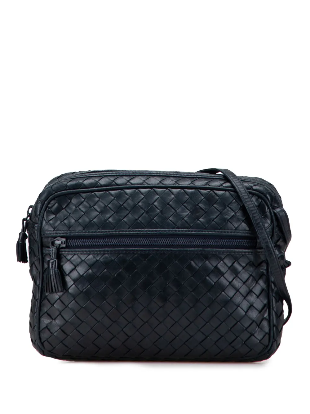 Bottega Veneta Pre-Owned 20th Century Nappa Intrecciato crossbody bag | Blue | Image 1