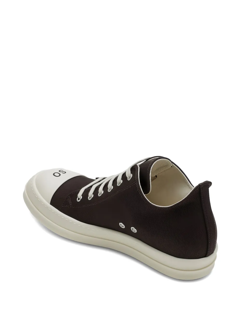 Rick Owens DRKSHDW Katoenen sneakers Bruin