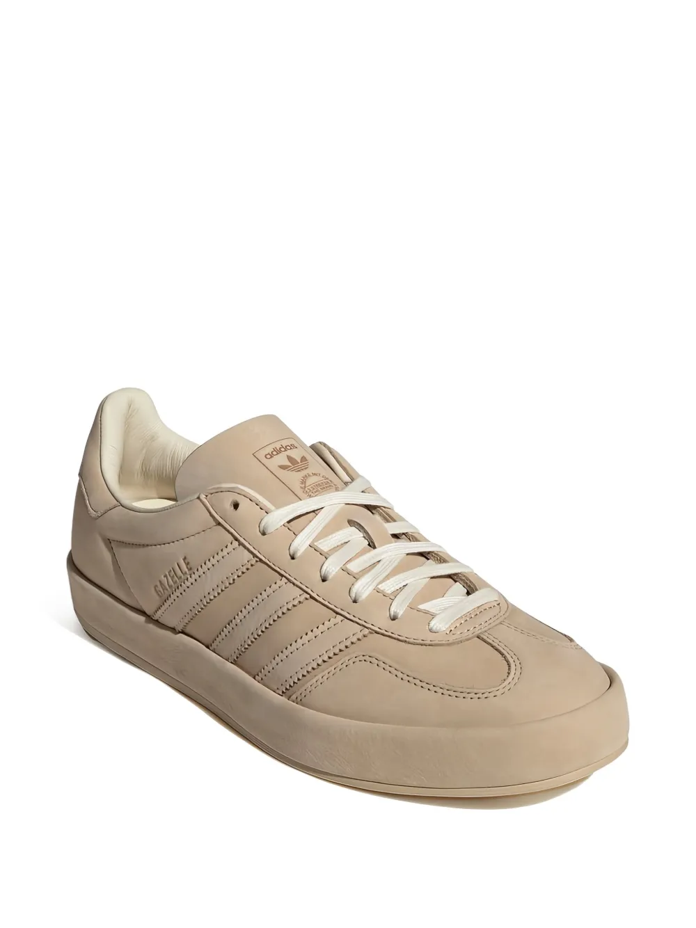 adidas Gazelle sneakers met drie strepen Beige