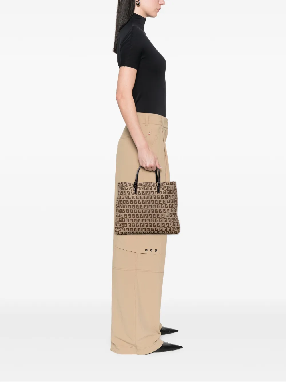 Fendi Pre-Owned 2000-2010 Zucchino Canvas tote bag | Pre-Owned | Image 2