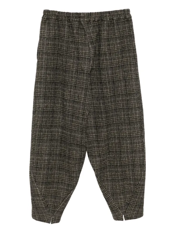 Toogood Acrobat Checked Trousers | Brown | FARFETCH