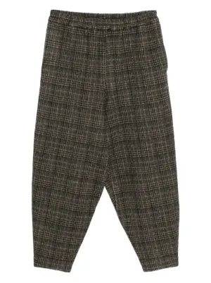 DRIES VAN NOTEN Striped Trousers | Brown | FARFETCH
