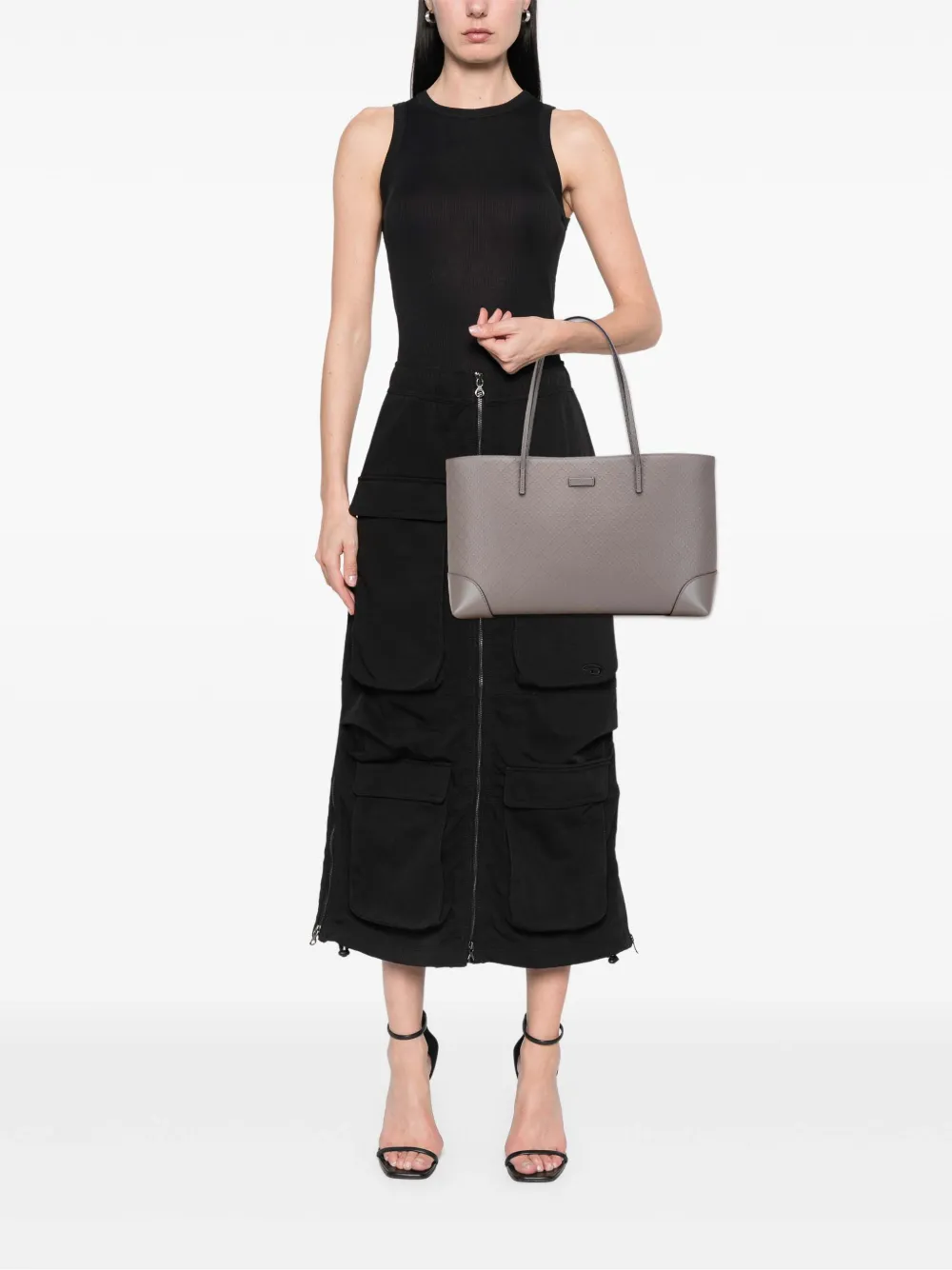 Gucci Pre-Owned 2000-2015 Diamante Leather Bright Hilary Lux tote bag | Pre-Owned | Image 2