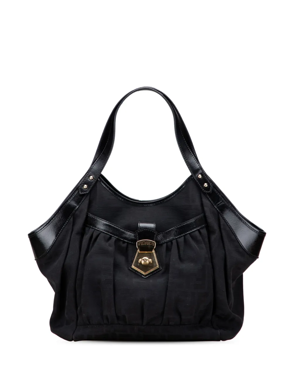 Fendi Pre-Owned 2010-2025 Zucca Canvas Chef tote bag | Black | Image 1