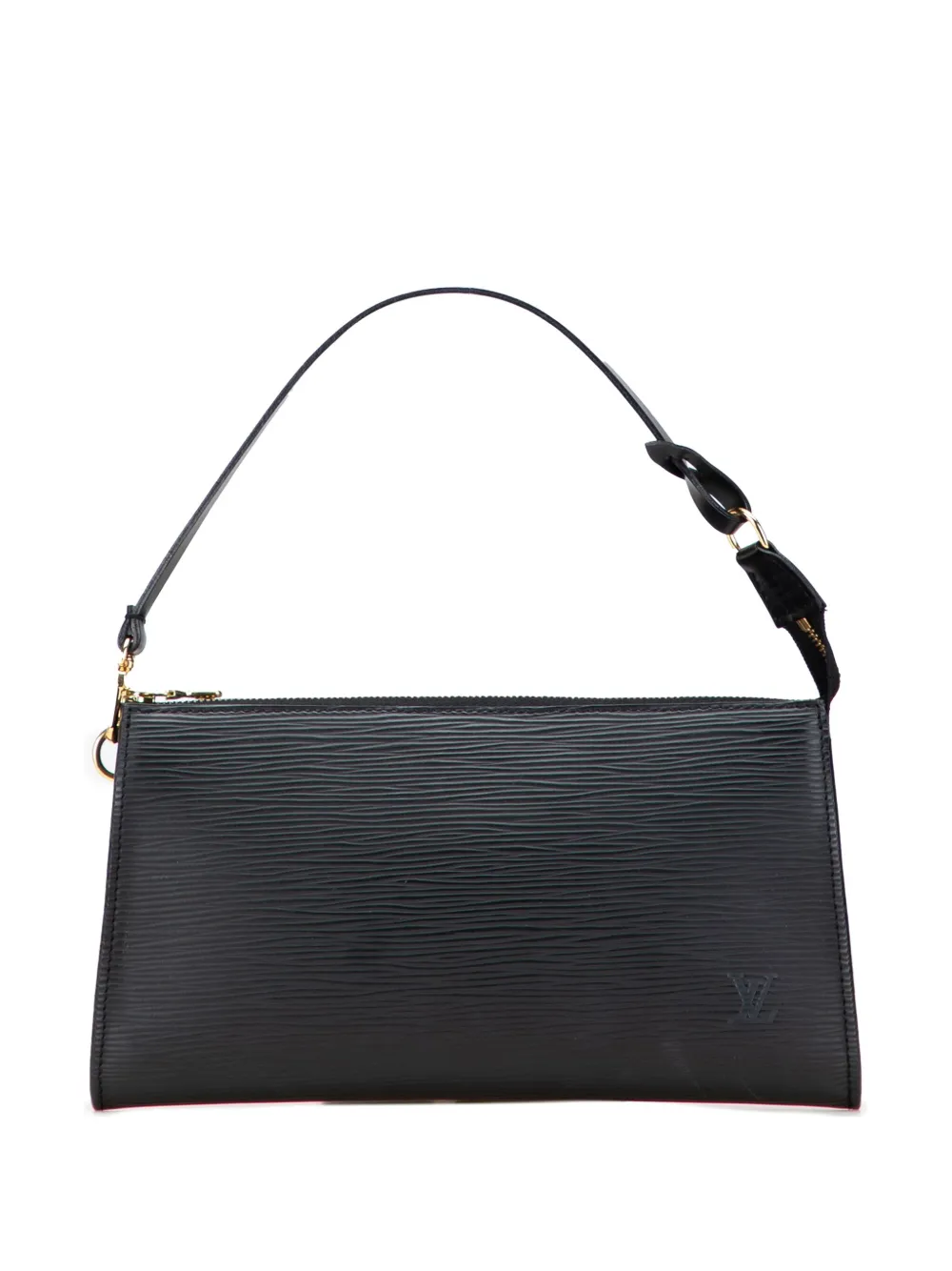 Louis Vuitton Pre-Owned 2002 エピ ポシェット アクセソワール ショルダーバッグ - ブラック Louis Vuitton Pre-Owned 2002 エピ ポシェット アクセソワール ショルダーバッグ - ブラック