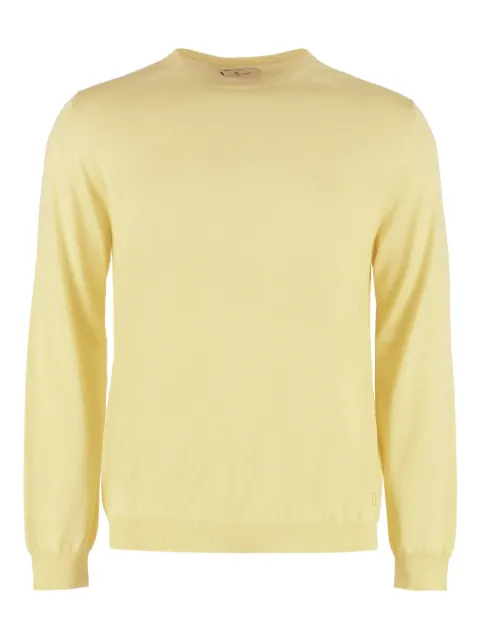 THE (Alphabet) ribbed-trim sweater