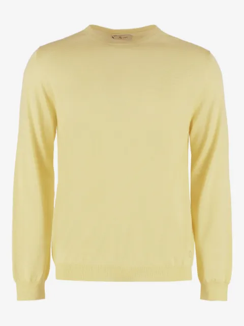 THE (Alphabet) ribbed-trim sweater