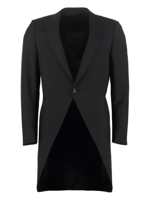 Canali single-breasted long-sleeve jacket
