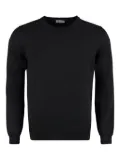 THE (Alphabet) cotton sweater - Black