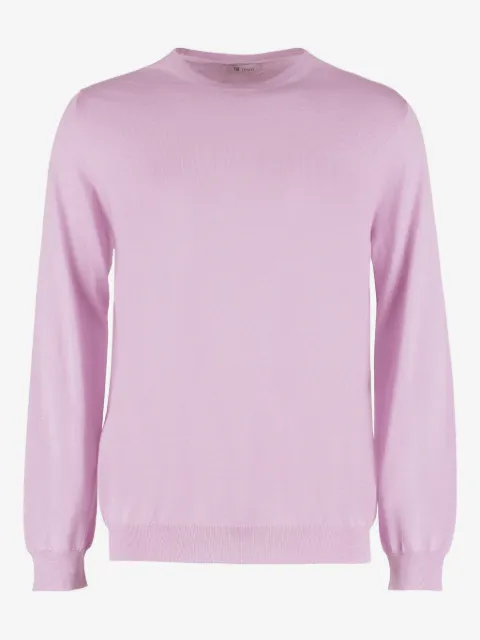 THE (Alphabet) ribbed-trim sweater