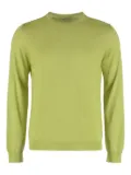 THE (Alphabet) ribbed-trim sweater - Green