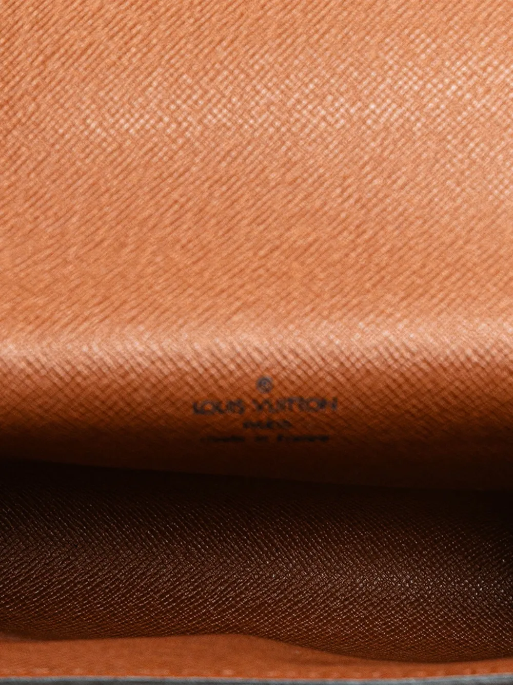 Pre-owned Louis Vuitton 1995 Monogram Arche Belt Bag In Brown