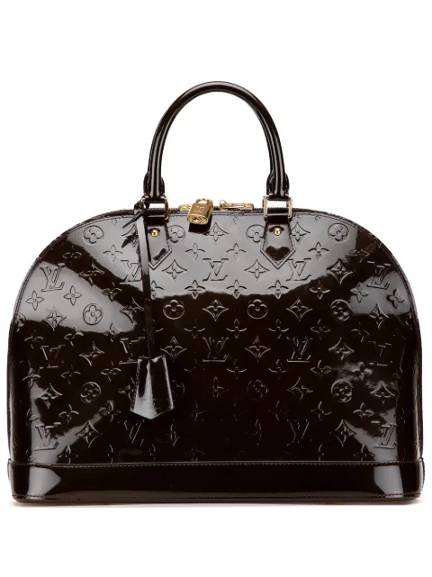 Louis Vuitton Pre-Owned 2010 Monogram Vernis Alma GM handbag