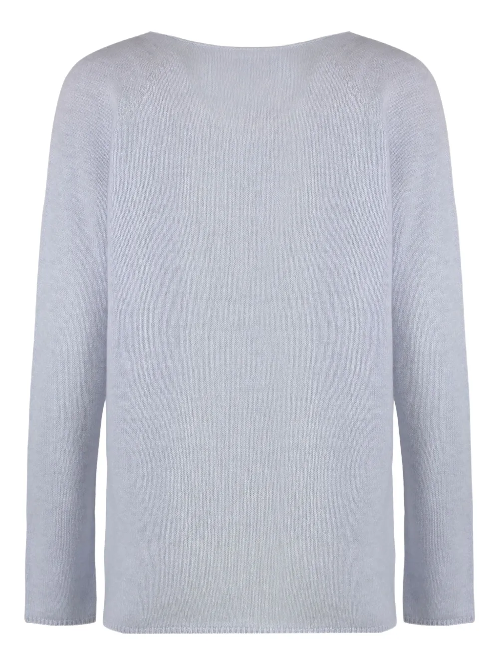 The (alphabet) Cashmere-blend Jumper In Gray