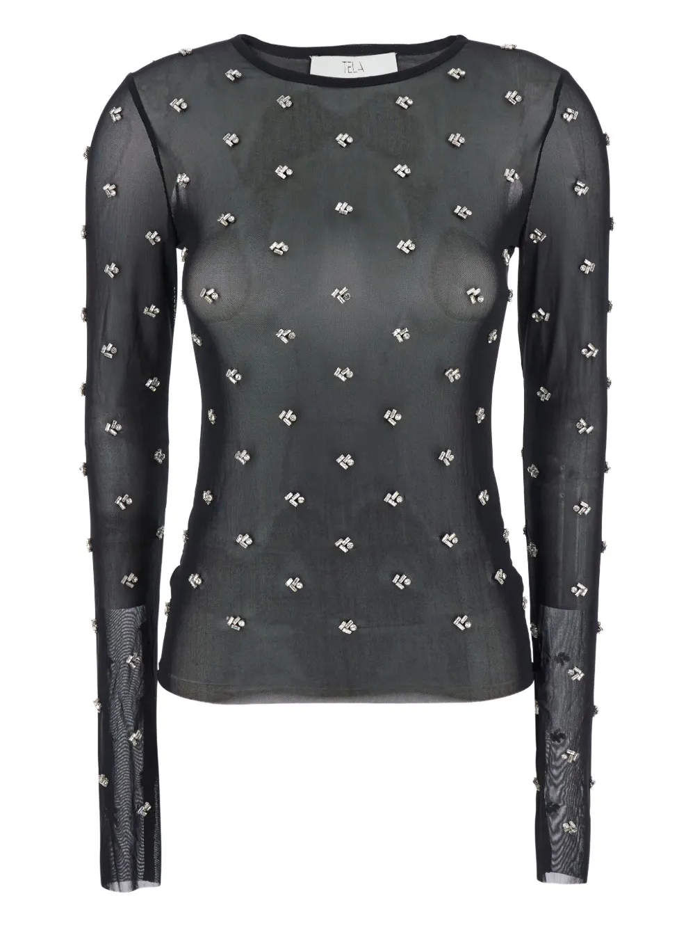 Tela Lux top | Black | Image 1
