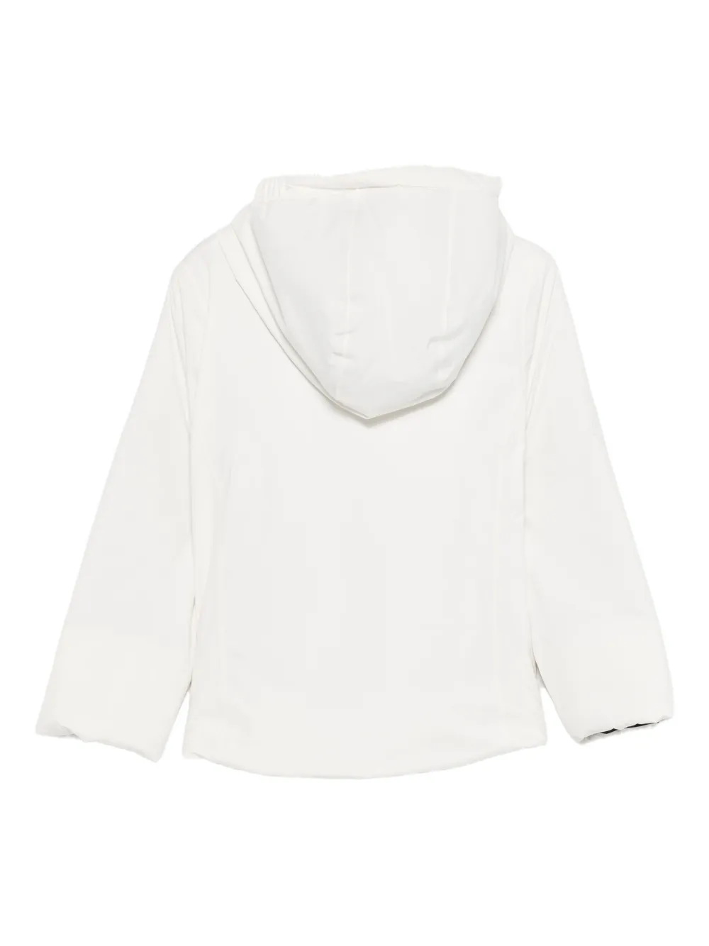 K-way Hooded Jacket In White