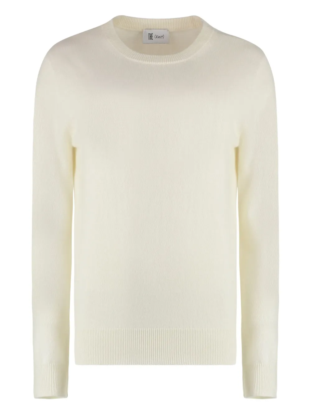THE (Alphabet) crew-neck sweater | Neutrals | Image 1