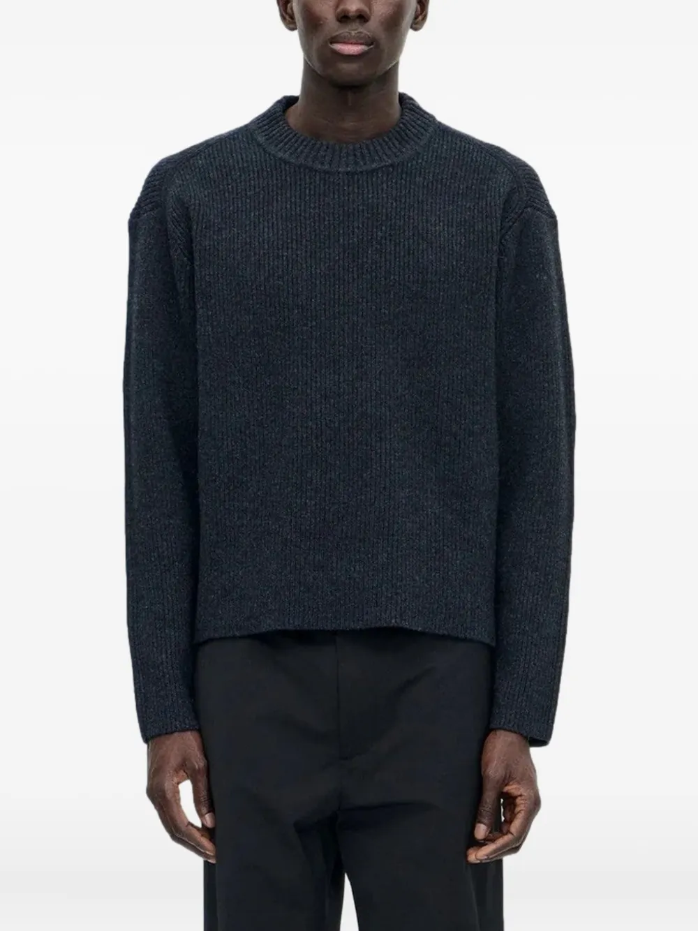 Berner Kühl Naval crew-neck sweater | Grey | Image 1