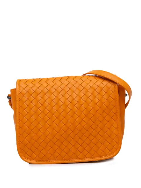Bottega Veneta Pre-Owned 2012-2025 Nappa Intrecciato Flap crossbody bag