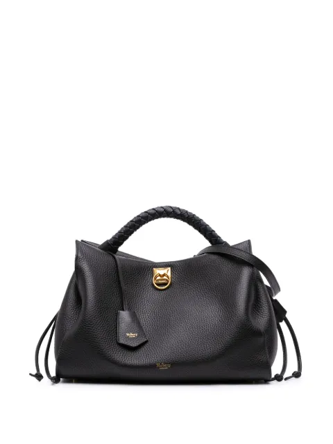 Mulberry Pre-Owned 2019-2025 Heavy Grain Calfskin Iris satchel
