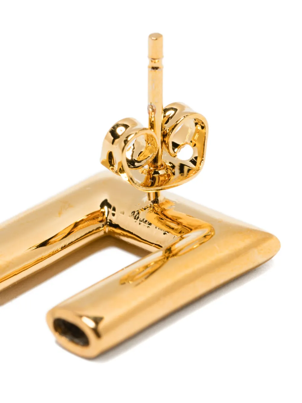 Elisabetta Franchi Polished-finish Stud Earrings In Gold