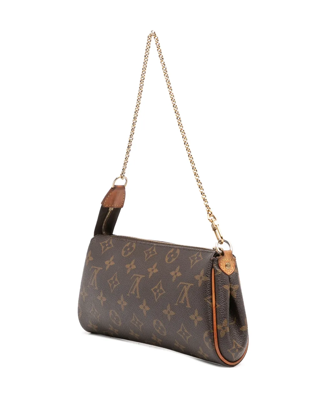 Pre-owned Louis Vuitton 2012 Monogram Eva Satchel In Brown