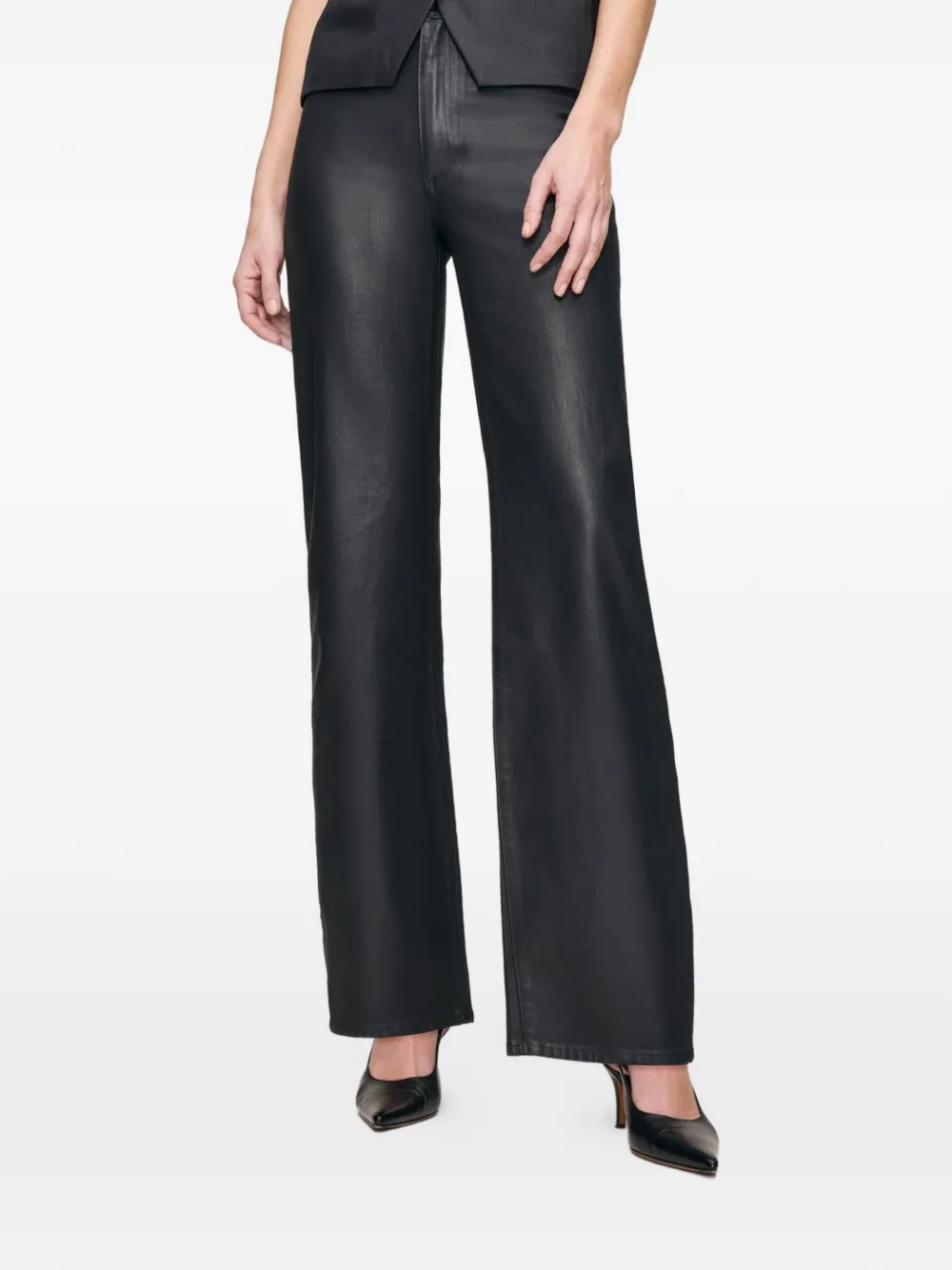 DL1961 Karmine coated jeans - Nero