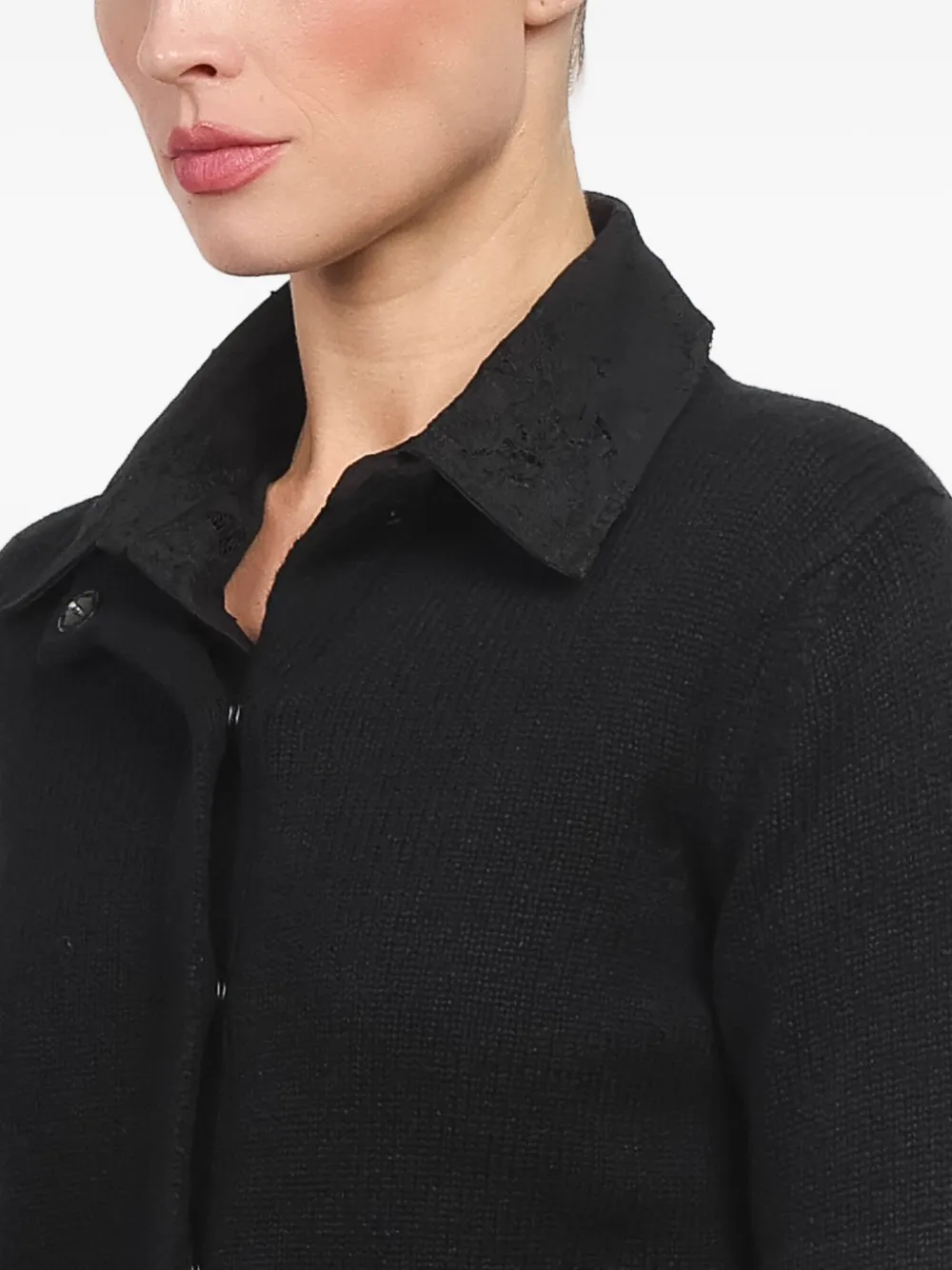 High Sport Gewikkeld vest Zwart