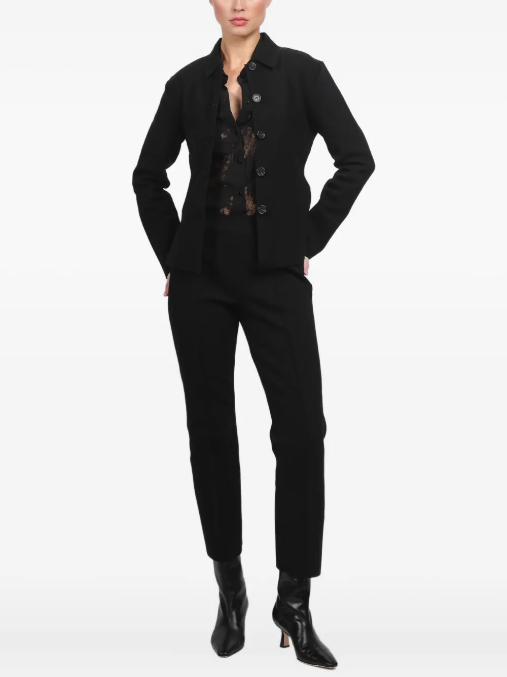 High Sport collared jacket | Black | Image 1