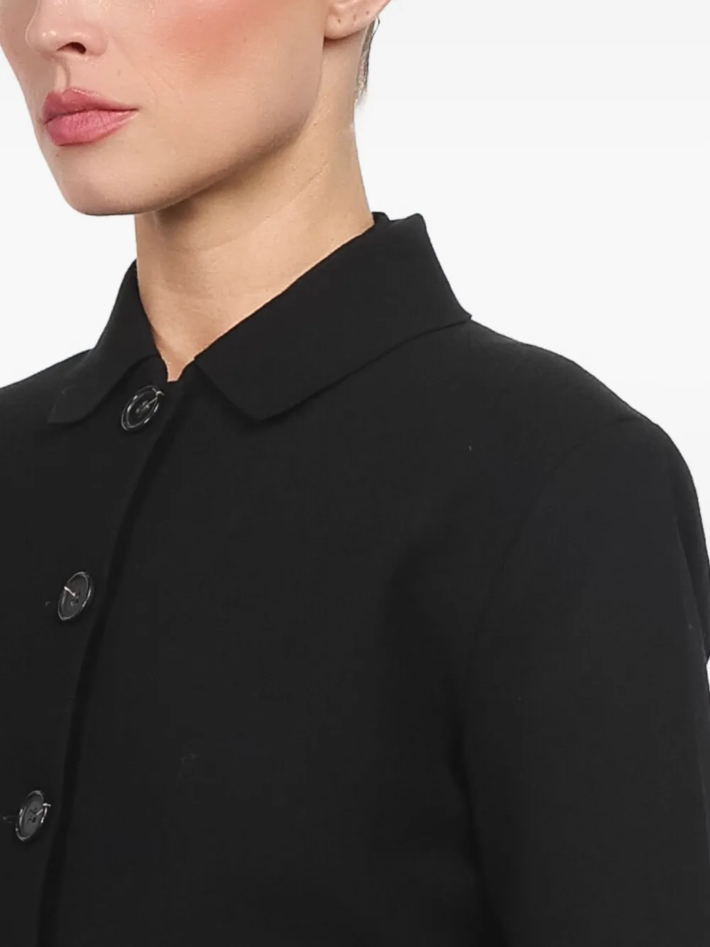 High Sport Collared Jacket In Black