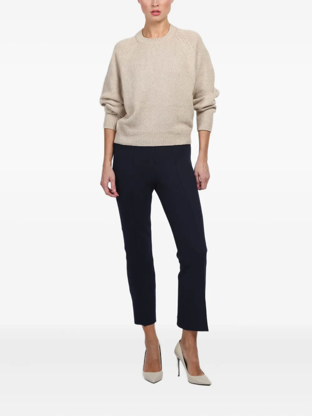 High Sport seam-detail trousers | Cropped Pants | Image 2