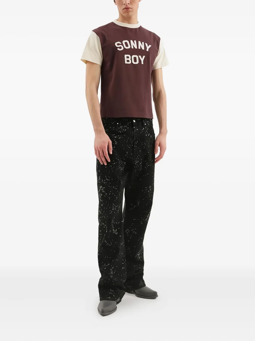 1989 STUDIO text-print T-shirt - Bruin