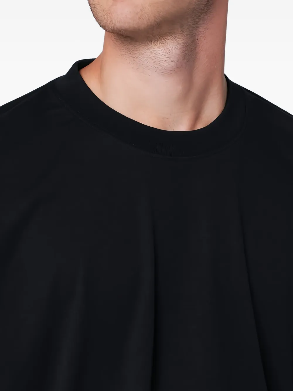 Studio Nicholson Piu T-shirt met ronde hals Zwart