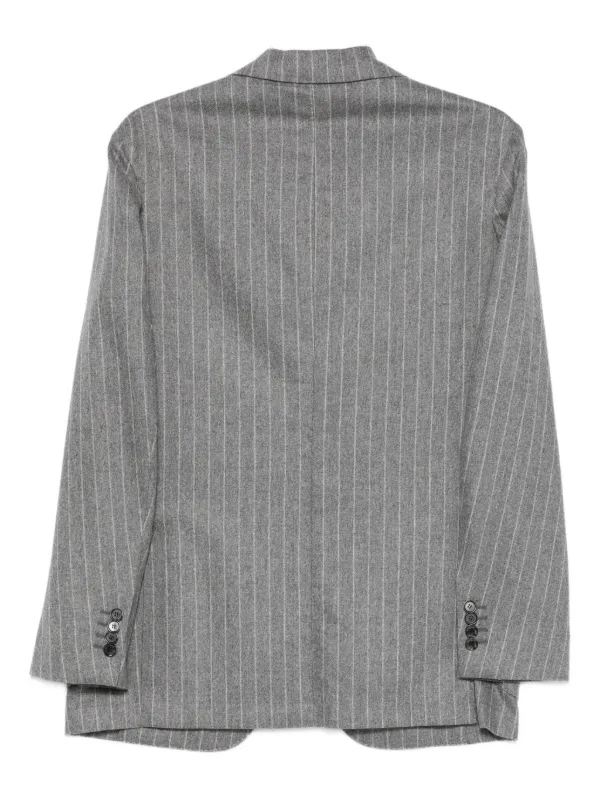 SARTORIO NAPOLI ストライプ ジャケット | グレー | FARFETCH JP