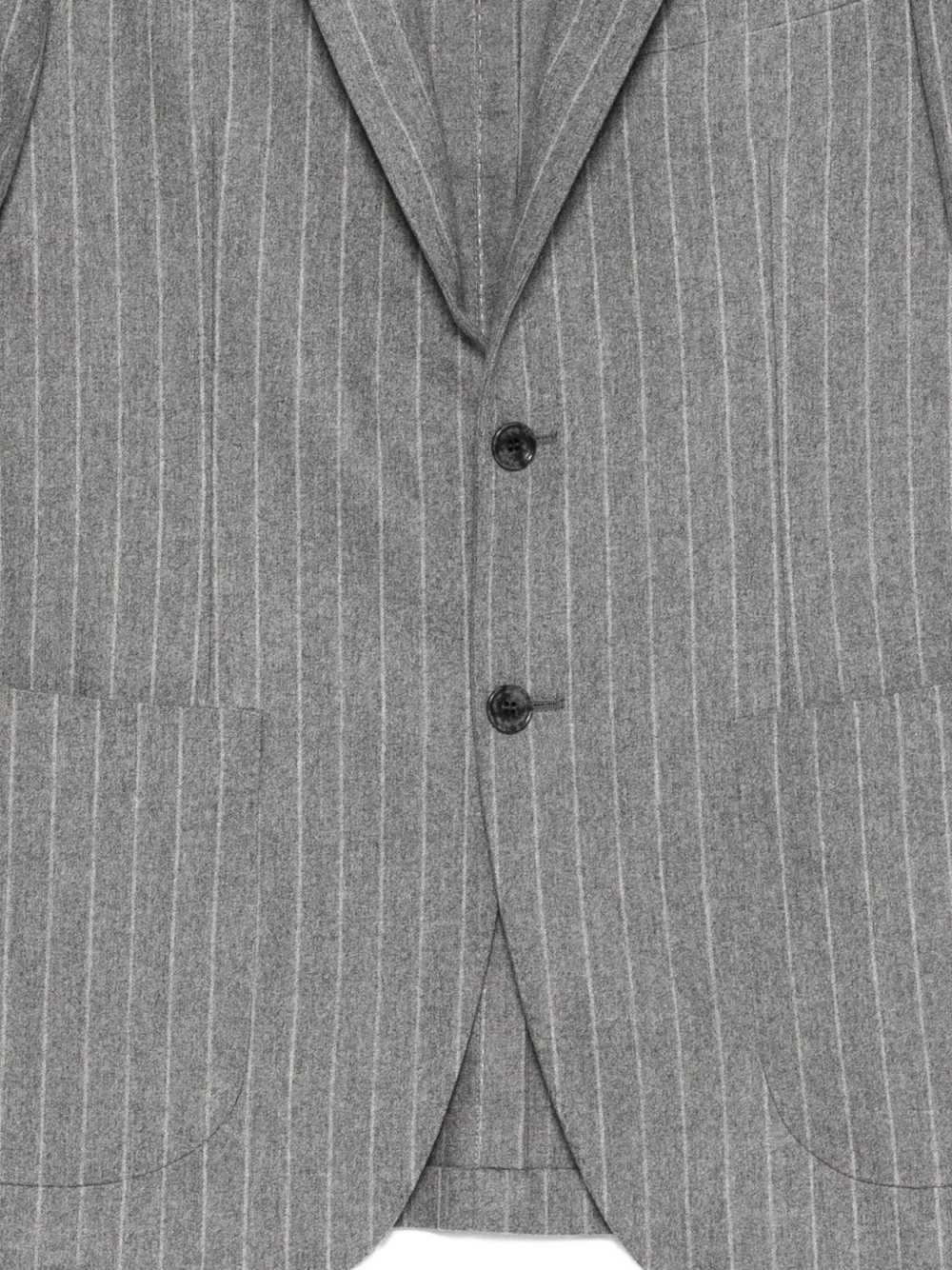 SARTORIO NAPOLI Gestreepte blazer Grijs