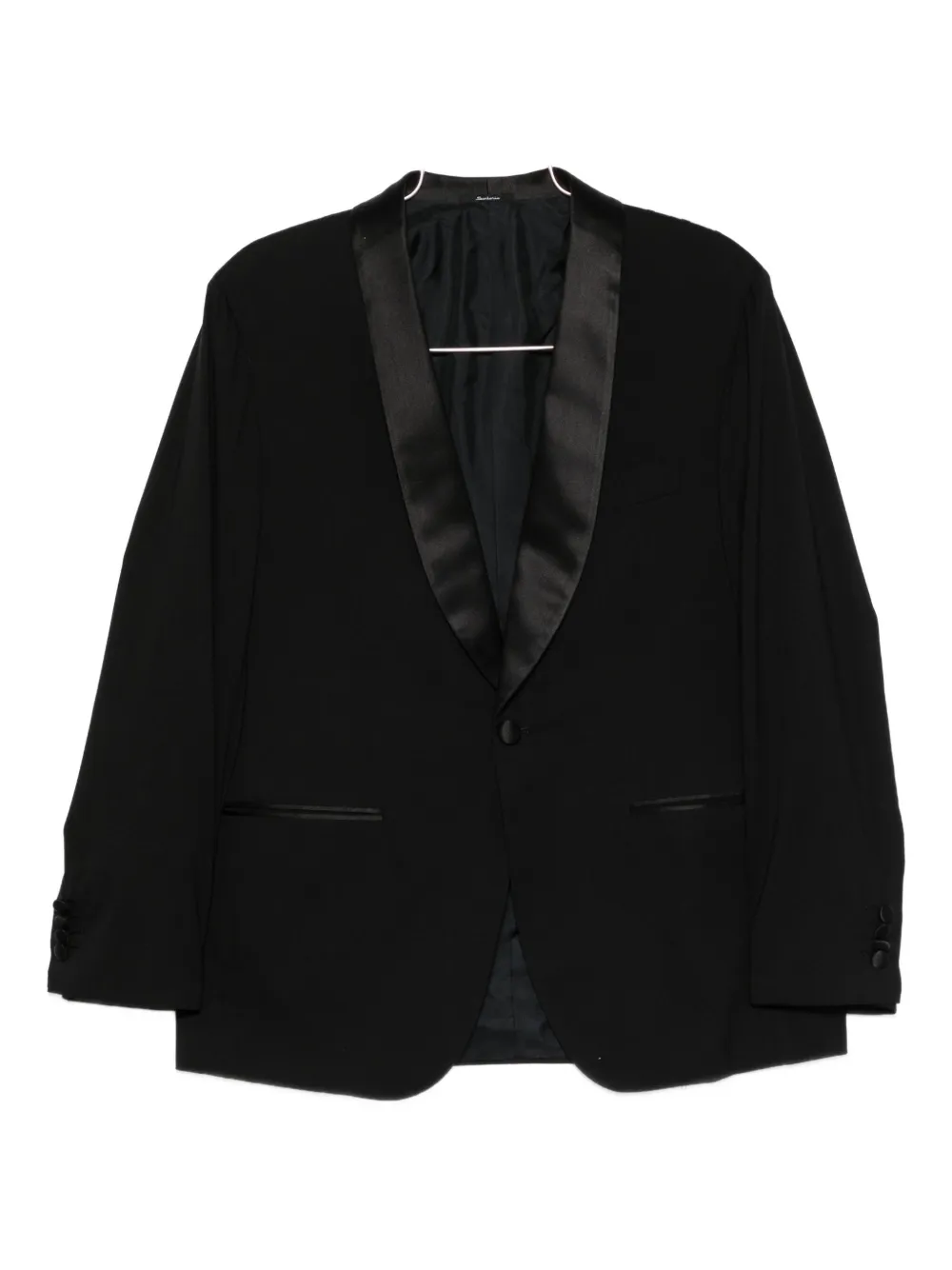 SARTORIO NAPOLI Blazer con revers a scialle - Nero